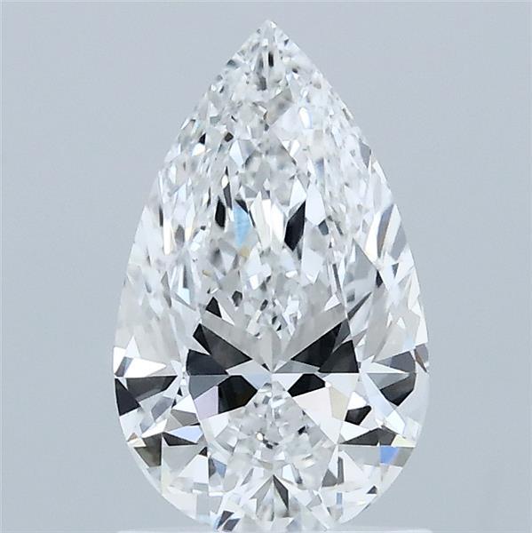 1.09 Carat Pear Shaped, Ideal Cut, E Color, VVS2 Clarity, IGI Certified Lab Grown Diamond