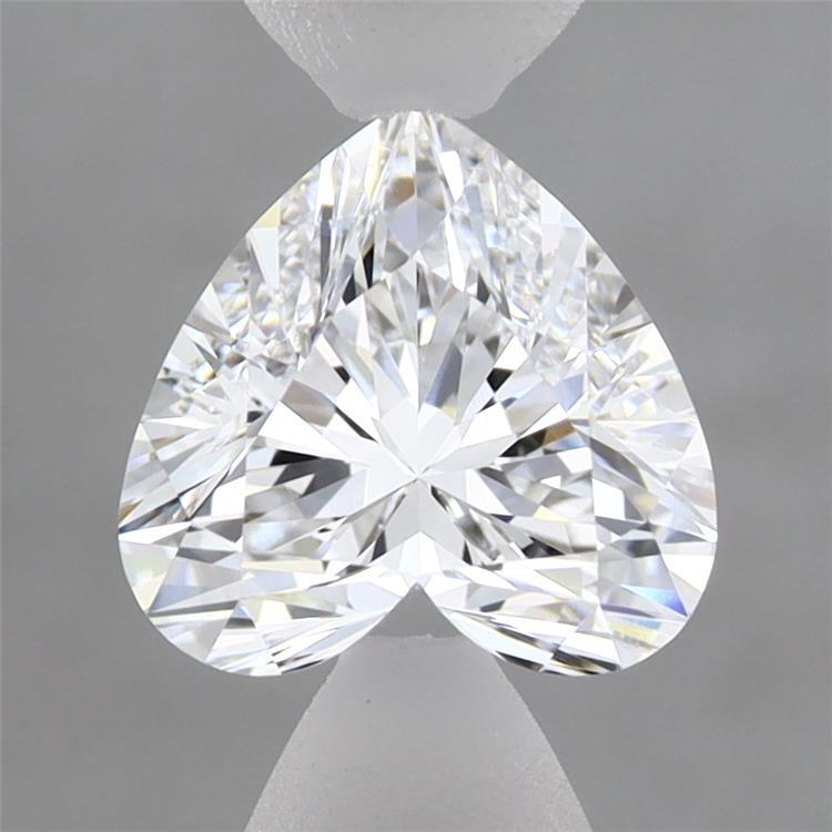 1.53 Carat Heart Shaped, Ideal Cut, D Color, VVS1 Clarity, IGI Certified Lab Grown Diamond