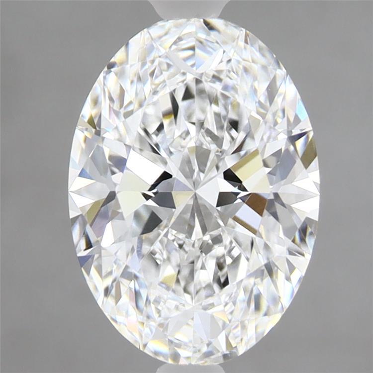 2.07 Carat Oval Shaped, Ideal Cut, D Color, VVS1 Clarity, IGI Certified Lab Grown Diamond