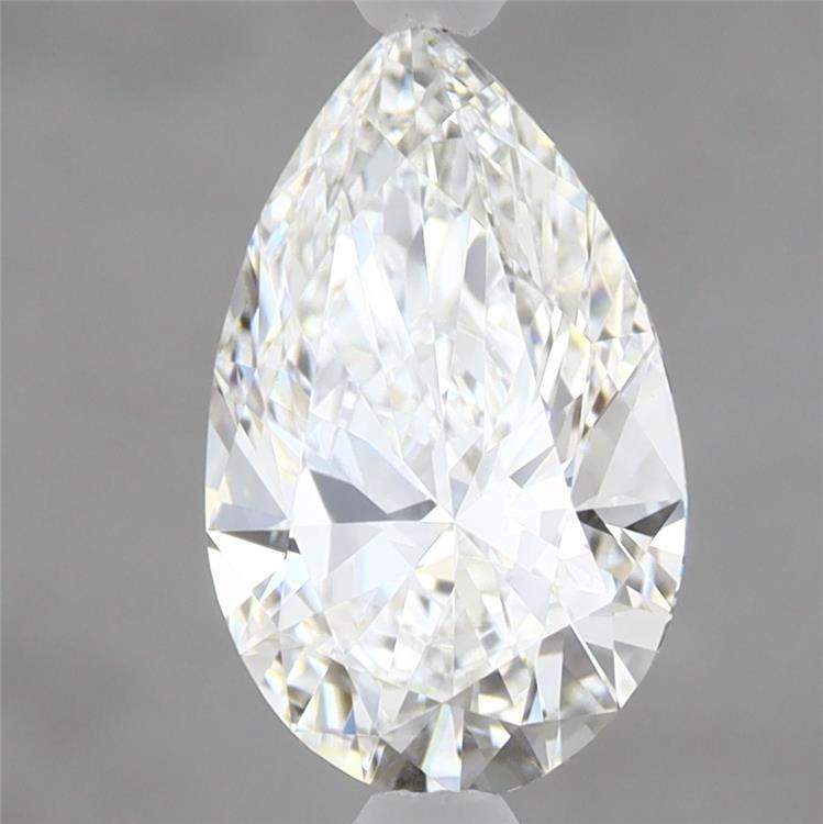 1.62 Carat Pear Shaped, Ideal Cut, F Color, VVS2 Clarity, IGI Certified Lab Grown Diamond