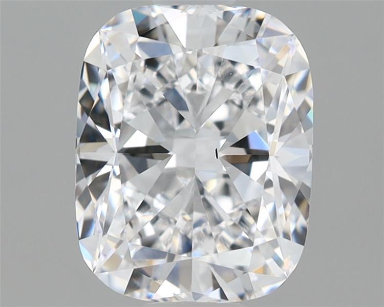 1.54 Carat Cushion Shaped, Ideal Cut, D Color, VS2 Clarity, IGI Certified Lab Grown Diamond