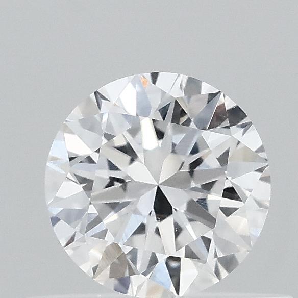 0.44 Carat Round Shaped, Excellent Cut, D Color, VVS2 Clarity, IGI Certified Lab Grown Diamond