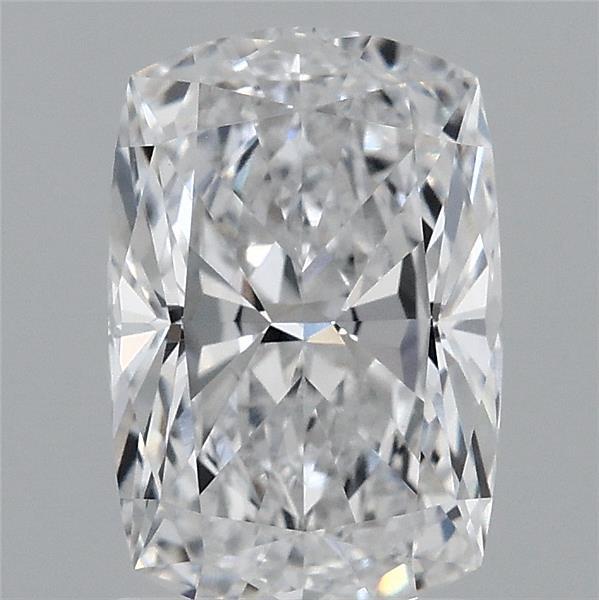 2.03 Carat Cushion Shaped, Ideal Cut, D Color, VVS2 Clarity, IGI Certified Lab Grown Diamond