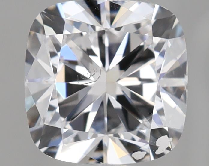 1.54 Carat Cushion Shaped, Ideal Cut, D Color, SI2 Clarity, IGI Certified Lab Grown Diamond