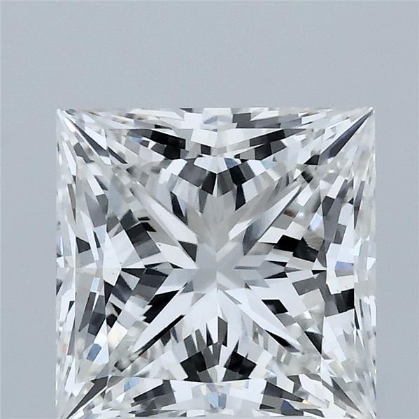 3.04 Carat Princess Shaped, Ideal Cut, F Color, VS1 Clarity, IGI Certified Lab Grown Diamond