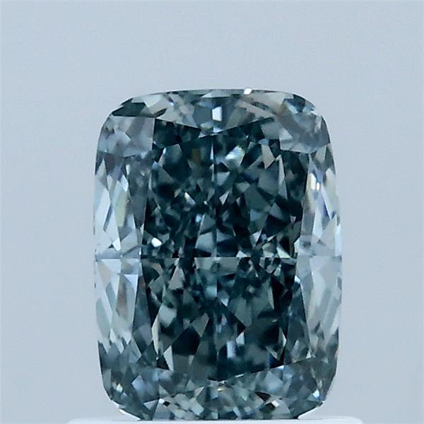 1.02 Carat Cushion Shaped, Ideal Cut, FANCY VIVID BLUE Color, VS1 Clarity, IGI Certified Lab Grown Diamond