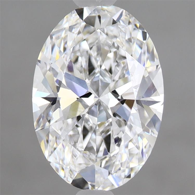 1.74 Carat Oval Shaped, Ideal Cut, D Color, VVS2 Clarity, IGI Certified Lab Grown Diamond