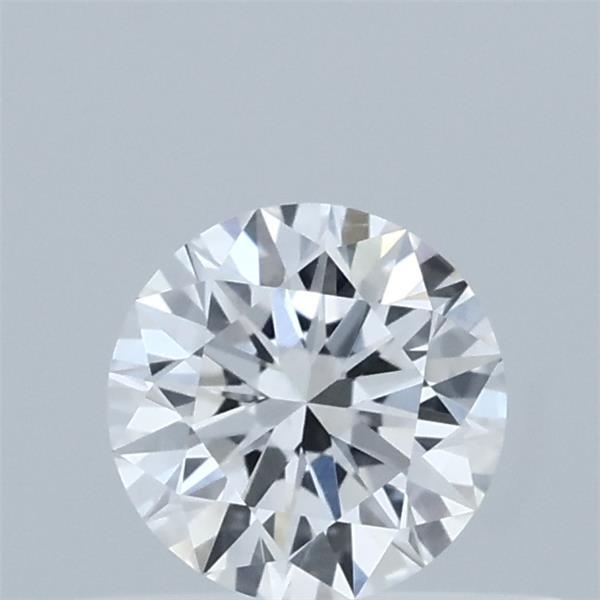 0.38 Carat Round Shaped, Very Good Cut, D Color, VVS2 Clarity, IGI Certified Lab Grown Diamond