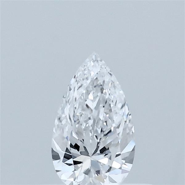 0.37 Carat Pear Shaped, Excellent Cut, D Color, VVS2 Clarity, IGI Certified Lab Grown Diamond
