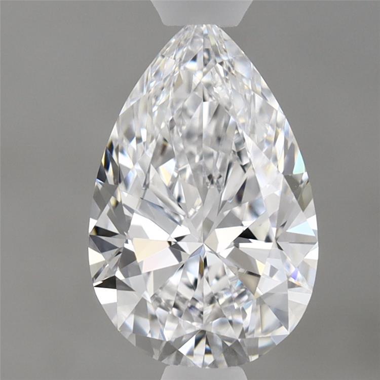 0.96 Carat Pear Shaped, Ideal Cut, D Color, VVS2 Clarity, IGI Certified Lab Grown Diamond