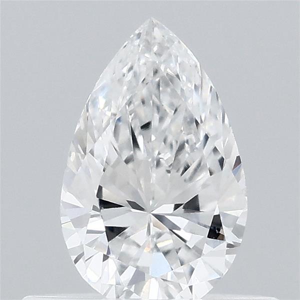 0.44 Carat Pear Shaped, Excellent Cut, D Color, VS1 Clarity, IGI Certified Lab Grown Diamond