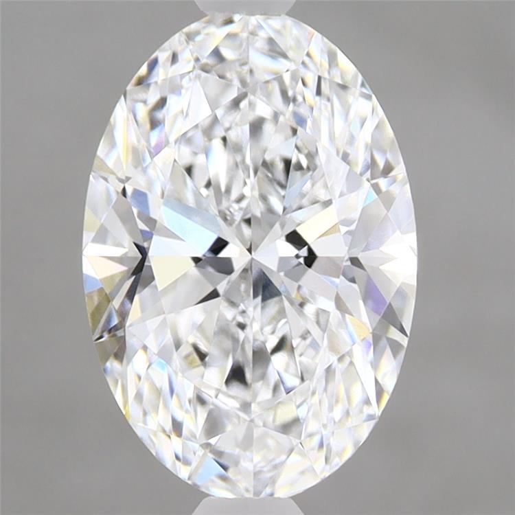 2.08 Carat Oval Shaped, Ideal Cut, D Color, VVS2 Clarity, IGI Certified Lab Grown Diamond