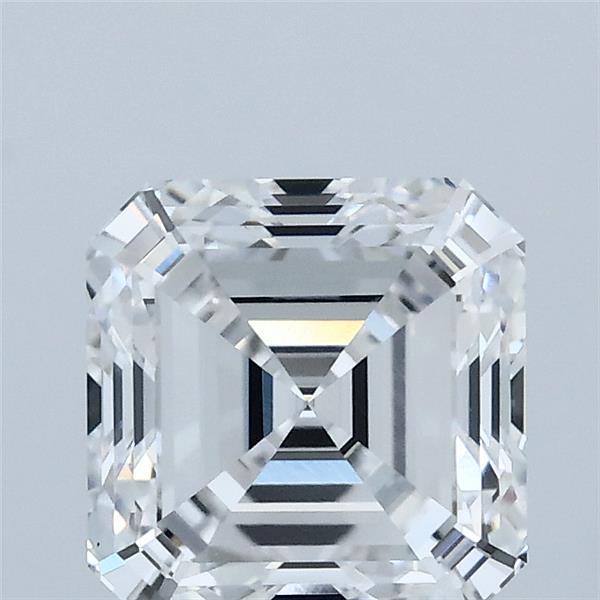 2.03 Carat Asscher Shaped, Excellent Cut, D Color, VS1 Clarity, IGI Certified Lab Grown Diamond