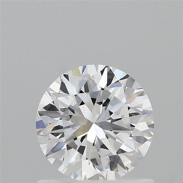 0.84 Carat Round Shaped, Very Good Cut, D Color, VVS2 Clarity, IGI Certified Lab Grown Diamond