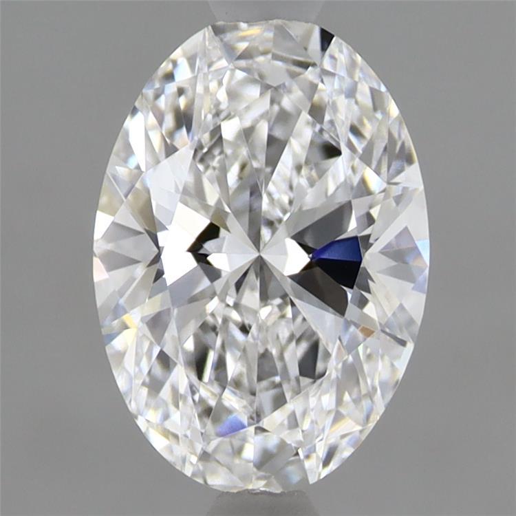 1.39 Carat Oval Shaped, Ideal Cut, D Color, VVS2 Clarity, IGI Certified Lab Grown Diamond