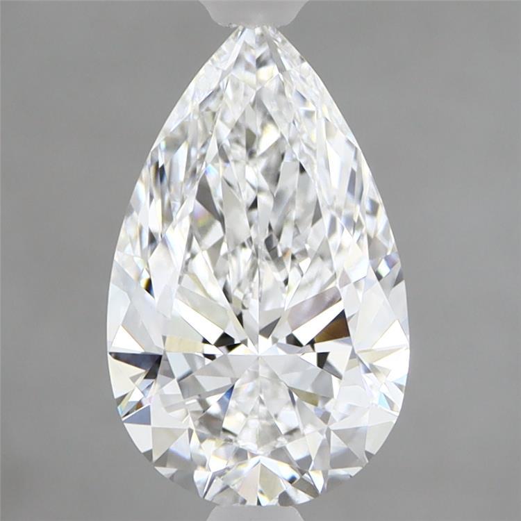 1.76 Carat Pear Shaped, Ideal Cut, D Color, VVS2 Clarity, IGI Certified Lab Grown Diamond