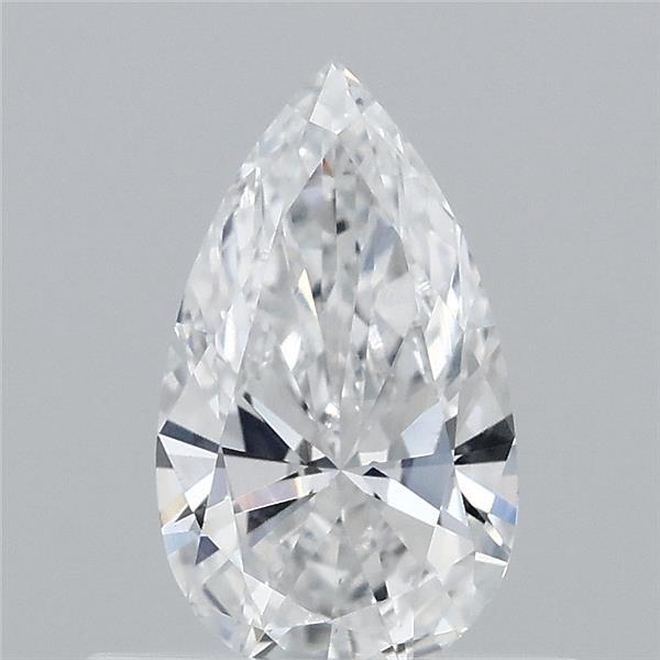 0.47 Carat Pear Shaped, Ideal Cut, D Color, VS1 Clarity, IGI Certified Lab Grown Diamond