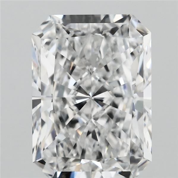 4.04 Carat Radiant Shaped, Ideal Cut, E Color, VVS1 Clarity, IGI Certified Lab Grown Diamond