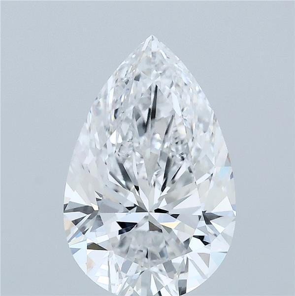 2.55 Carat Pear Shaped, Ideal Cut, D Color, VS1 Clarity, IGI Certified Lab Grown Diamond