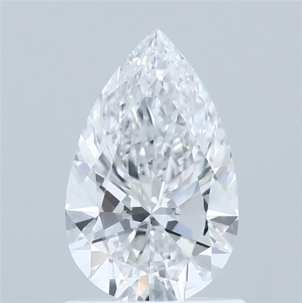 1.00 Carat Pear Shaped, Ideal Cut, D Color, VVS2 Clarity, IGI Certified Lab Grown Diamond