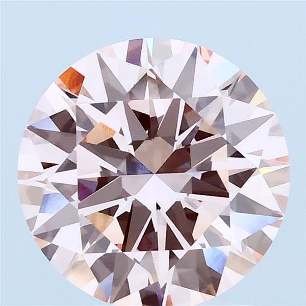 2.00 Carat Round Shaped, Excellent Cut, FANCY INTENSE PINK Color, VVS2 Clarity, IGI Certified Lab Grown Diamond