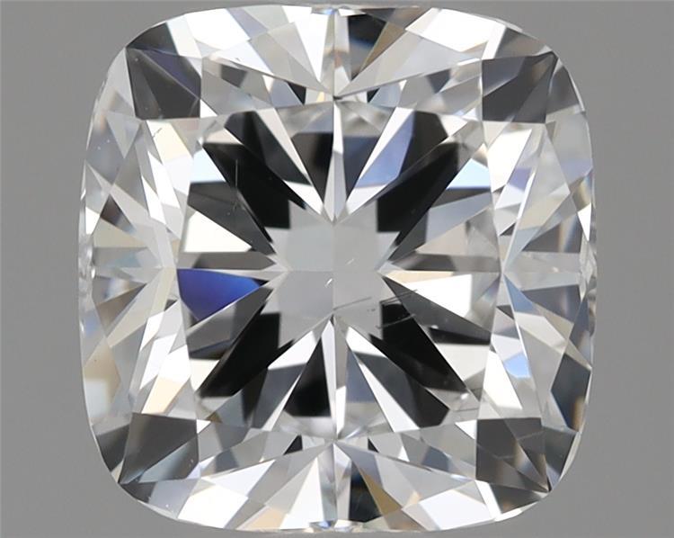 2.08 Carat Cushion Shaped, Ideal Cut, E Color, SI1 Clarity, IGI Certified Lab Grown Diamond