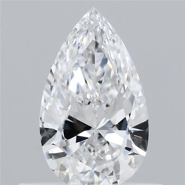 0.49 Carat Pear Shaped, Ideal Cut, E Color, VS1 Clarity, IGI Certified Lab Grown Diamond