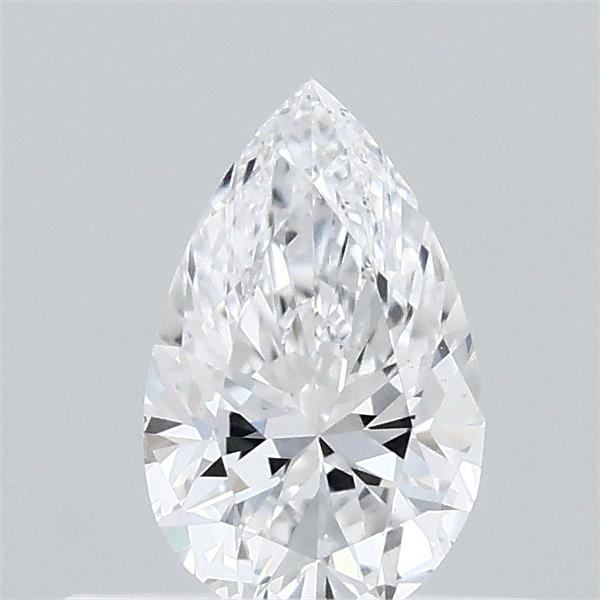 0.44 Carat Pear Shaped, Excellent Cut, D Color, VVS2 Clarity, IGI Certified Lab Grown Diamond
