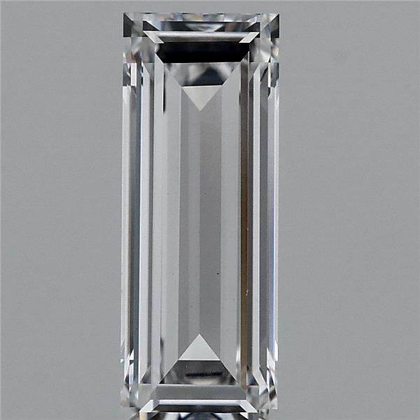 1.05 Carat Baguette Shaped, Very Good Cut, E Color, VS1 Clarity, IGI Certified Lab Grown Diamond