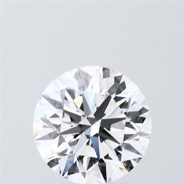 2.01 Carat Round Shaped, Excellent Cut, D Color, VVS2 Clarity, IGI Certified Lab Grown Diamond