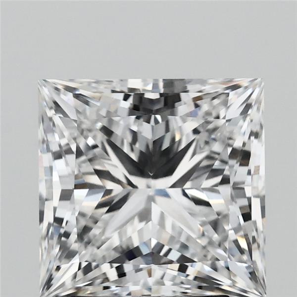 3.27 Carat Princess Shaped, Ideal Cut, E Color, VVS1 Clarity, IGI Certified Lab Grown Diamond