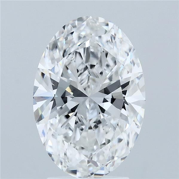 3.03 Carat Oval Shaped, Ideal Cut, E Color, VVS2 Clarity, IGI Certified Lab Grown Diamond