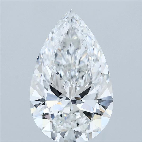 4.00 Carat Pear Shaped, Ideal Cut, E Color, VS1 Clarity, IGI Certified Lab Grown Diamond