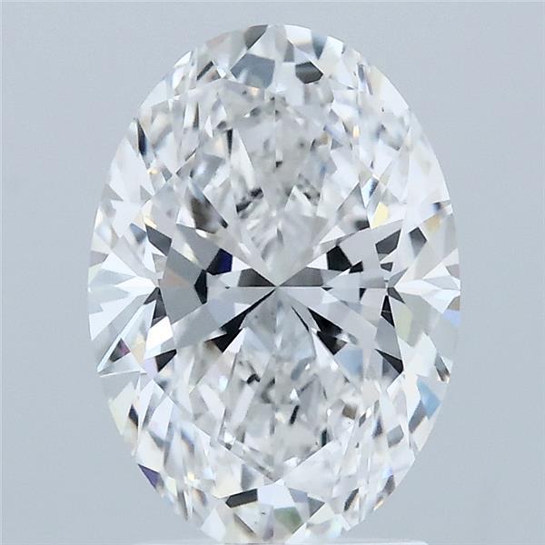2.06 Carat Oval Shaped, Ideal Cut, E Color, VS1 Clarity, IGI Certified Lab Grown Diamond