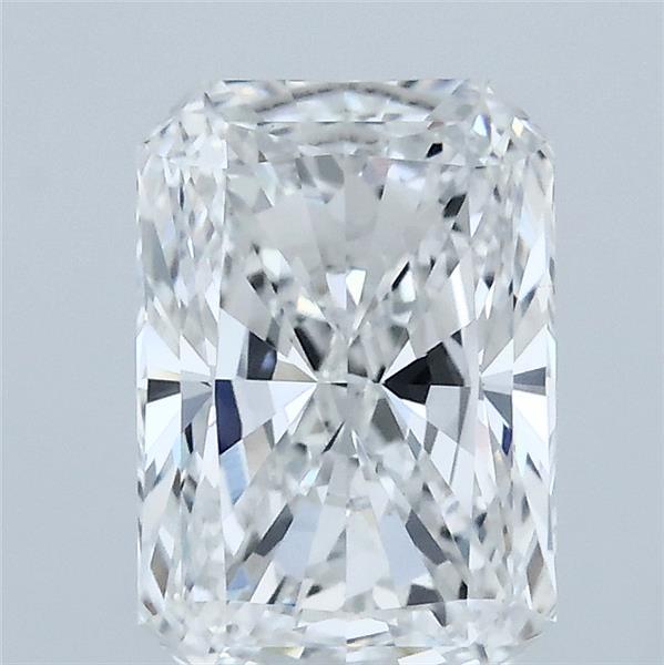 2.02 Carat Radiant Shaped, Ideal Cut, E Color, VVS2 Clarity, IGI Certified Lab Grown Diamond