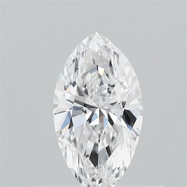 0.41 Carat Marquise Shaped, Ideal Cut, D Color, VVS2 Clarity, IGI Certified Lab Grown Diamond