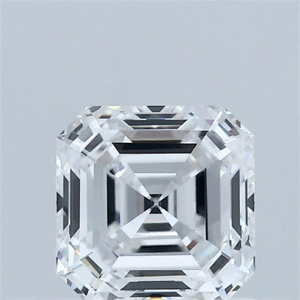 1.02 Carat Asscher Shaped, Ideal Cut, D Color, VS1 Clarity, IGI Certified Lab Grown Diamond