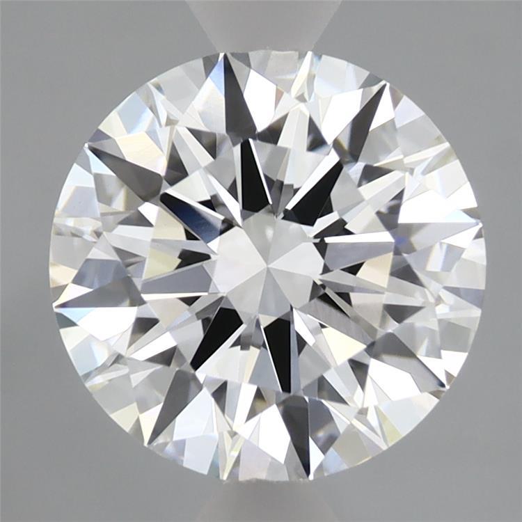 2.87 Carat Round Shaped, Ideal Cut, E Color, VVS2 Clarity, IGI Certified Lab Grown Diamond