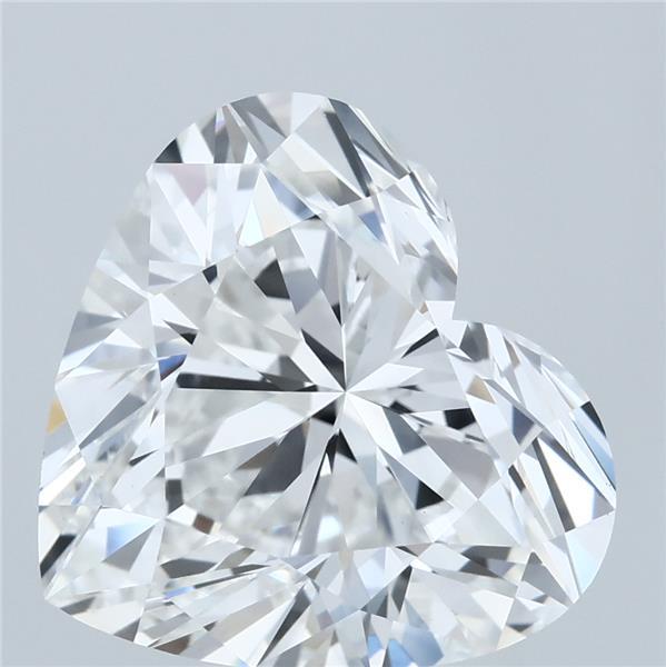 6.31 Carat Heart Shaped, Ideal Cut, E Color, VVS2 Clarity, IGI Certified Lab Grown Diamond