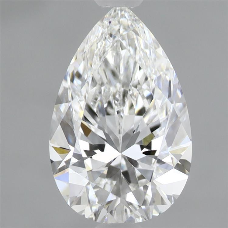 1.40 Carat Pear Shaped, Excellent Cut, E Color, VVS2 Clarity, IGI Certified Lab Grown Diamond