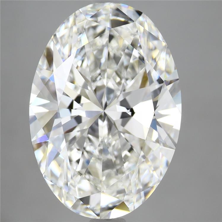 7.04 Carat Oval Shaped, Ideal Cut, F Color, VVS2 Clarity, IGI Certified Lab Grown Diamond