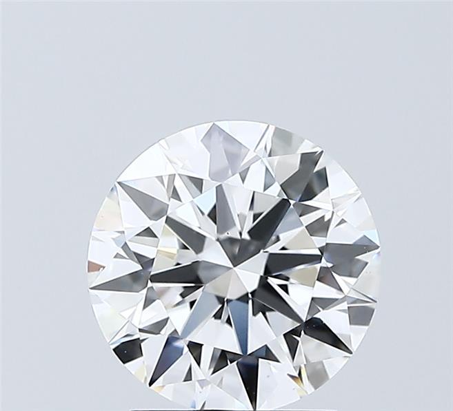 2.03 Carat Round Shaped, Ideal Cut, E Color, VVS2 Clarity, IGI Certified Lab Grown Diamond