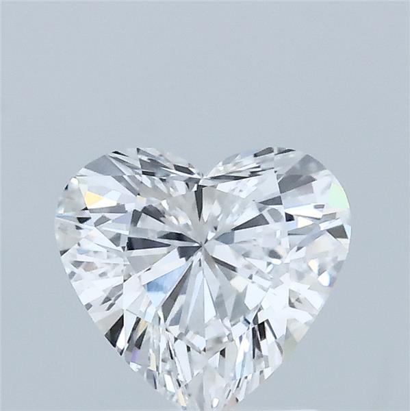 1.00 Carat Heart Shaped, Excellent Cut, D Color, VVS2 Clarity, IGI Certified Lab Grown Diamond