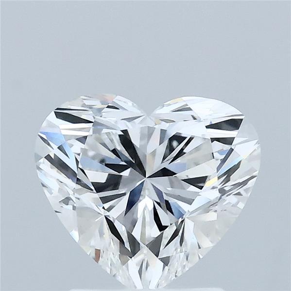 1.59 Carat Heart Shaped, Ideal Cut, E Color, VVS2 Clarity, IGI Certified Lab Grown Diamond