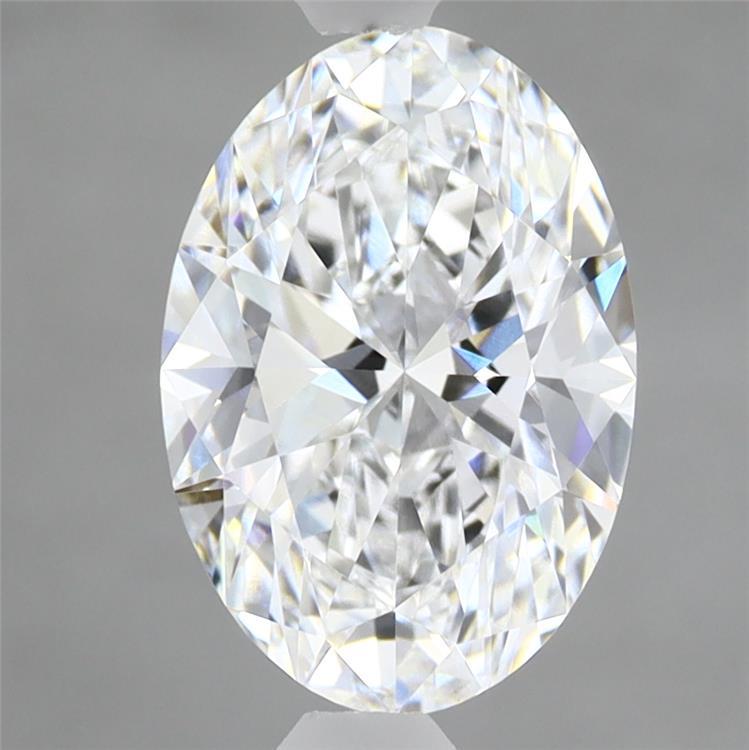 2.04 Carat Oval Shaped, Ideal Cut, D Color, VVS2 Clarity, IGI Certified Lab Grown Diamond