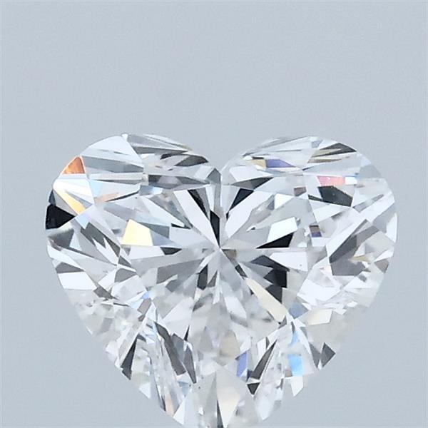 1.02 Carat Heart Shaped, Ideal Cut, D Color, VS1 Clarity, IGI Certified Lab Grown Diamond