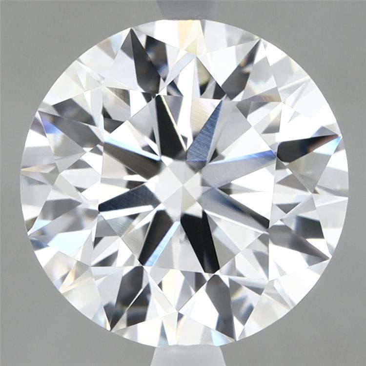 5.35 Carat Round Shaped, Ideal Cut, E Color, VVS2 Clarity, IGI Certified Lab Grown Diamond