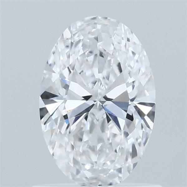 0.83 Carat Oval Shaped, Ideal Cut, D Color, VVS2 Clarity, IGI Certified Lab Grown Diamond