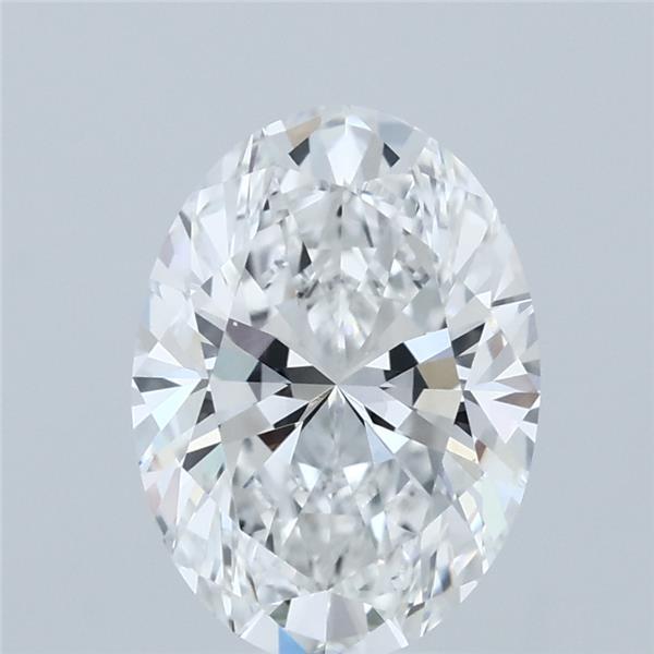 2.09 Carat Oval Shaped, Ideal Cut, E Color, VS1 Clarity, IGI Certified Lab Grown Diamond