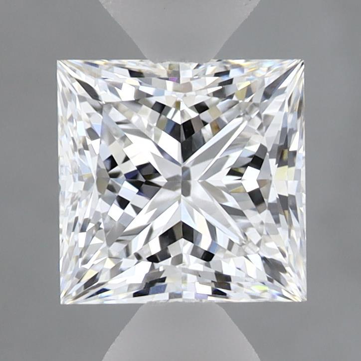 1.52 Carat Princess Shaped, Ideal Cut, D Color, VVS1 Clarity, IGI Certified Lab Grown Diamond